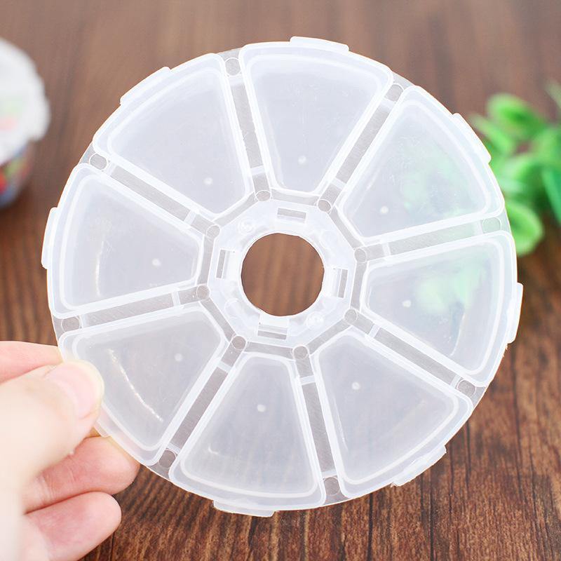 Round Plastic Storage Box - Inlovearts