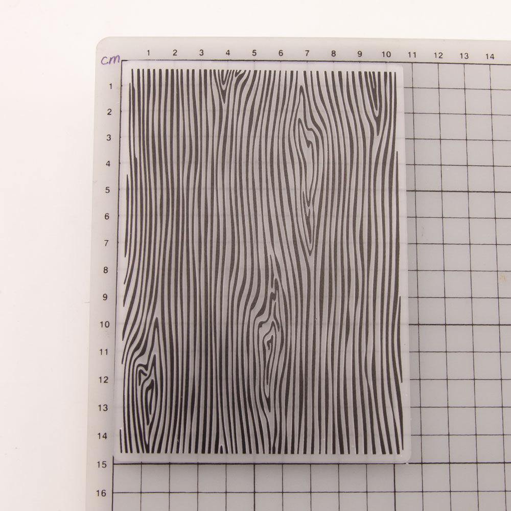 Tree Pattern Plastic Embossing Folder - Inlovearts