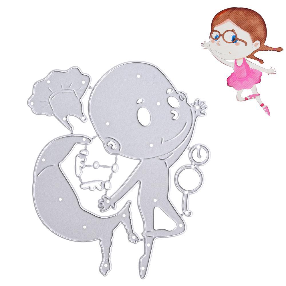 Dancing Girl Decor Dies - Inlovearts