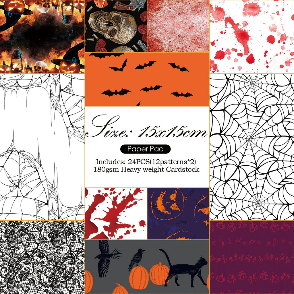 Scary Halloween Series Background Paper - lifescraft