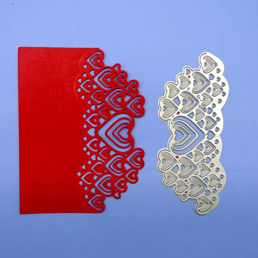 Lace Love Heart Frame Dies - Inlovearts