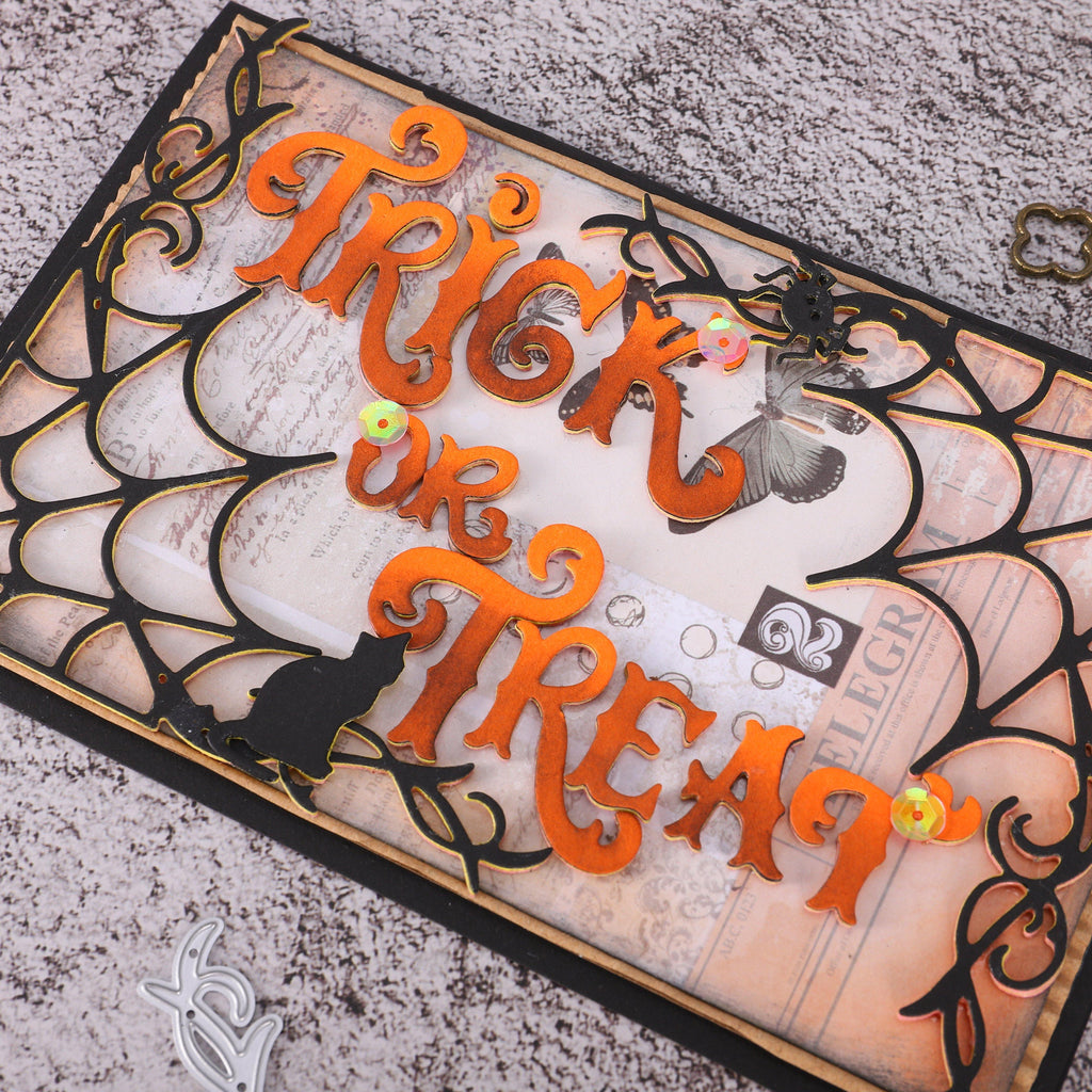 Trick or Treat Decor Dies - Inlovearts