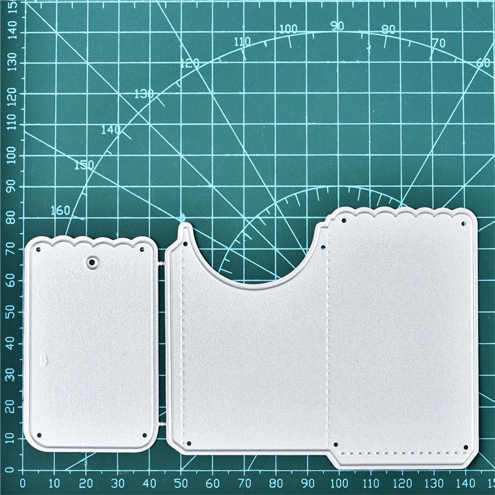 Wave Envelope Cutting Dies - Inlovearts