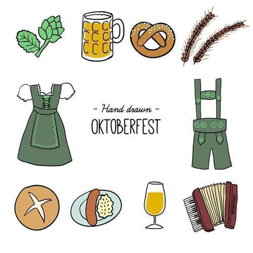 Inloveartstamp clear stamps / China Oktoberfest Clear Stamps