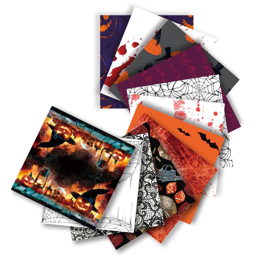 Scary Halloween Series Background Paper - lifescraft