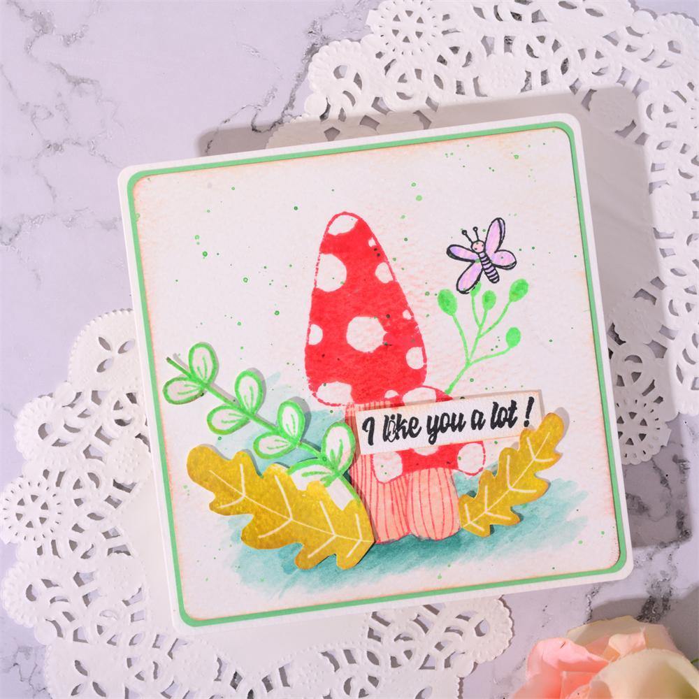 Cute Mushroom Stamps - Lifescrafts