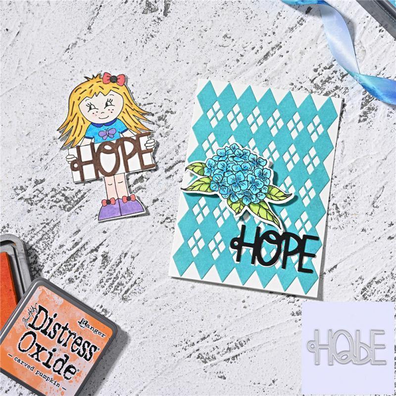"HOPE" Word Dies - Inlovearts
