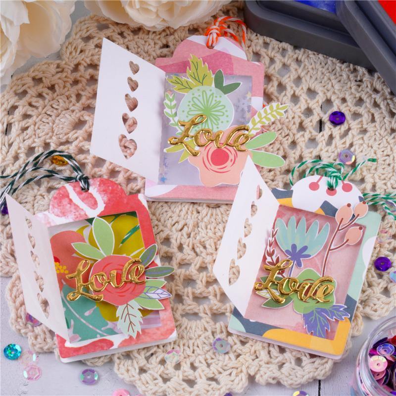 Foldable Love Cover Envelope Dies - Inlovearts