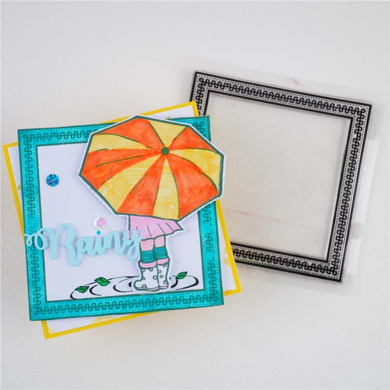 Simple Background Frame Stamps - Lifescrafts