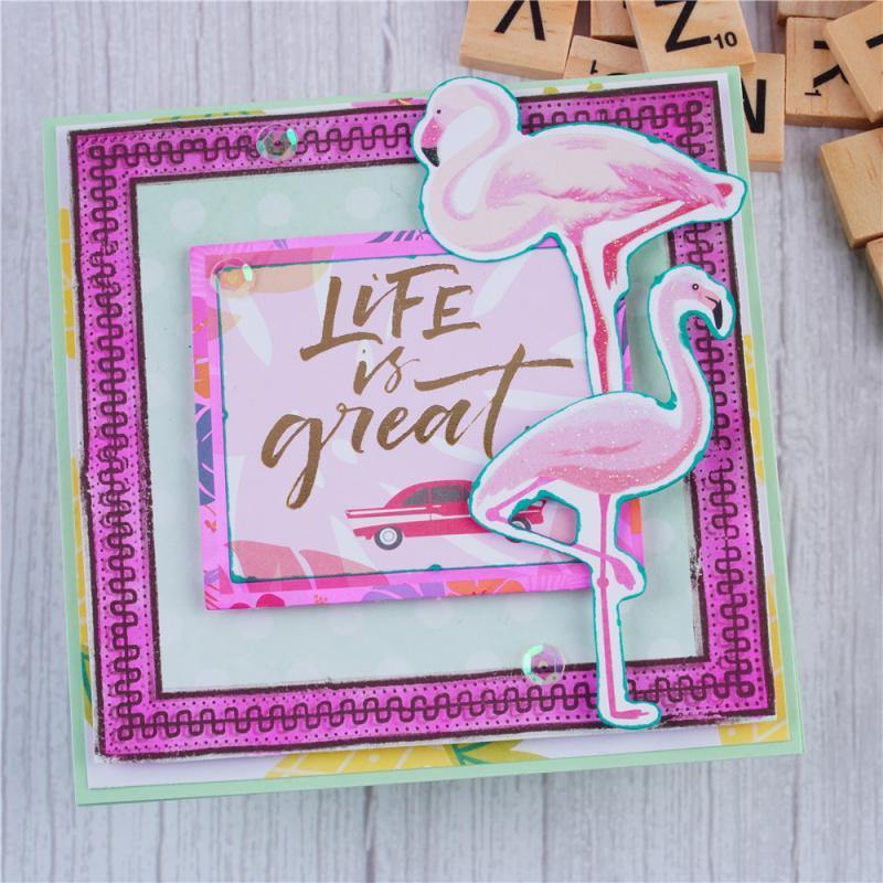 Simple Background Frame Stamps - Lifescrafts